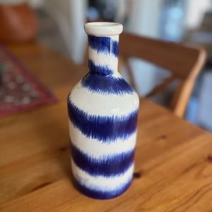 Blue and Cream Vase